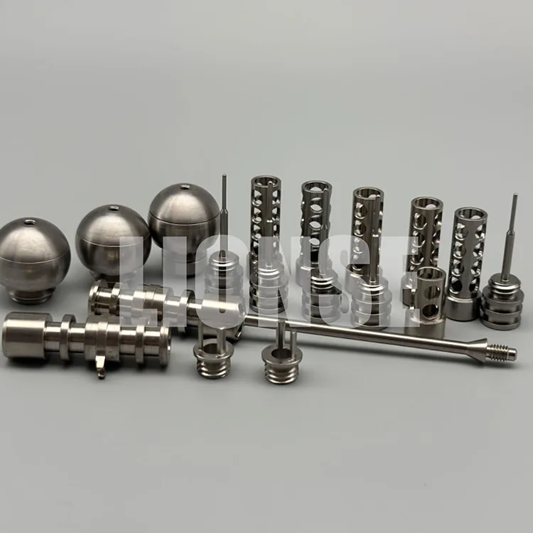 Fabricarea pieselor de prelucrare a titanului CNC CNC