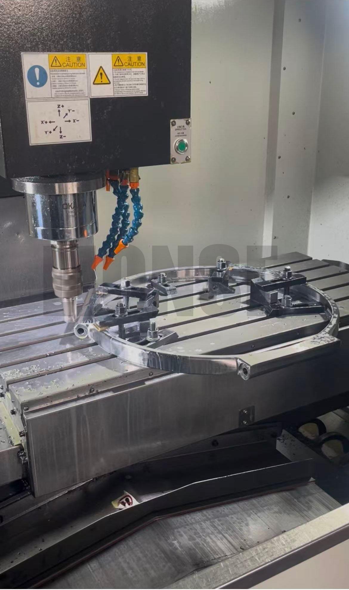 Inel de blocare cu caneluri multiple din oțel inoxidabil cu orificiu mare Urechi personalizate